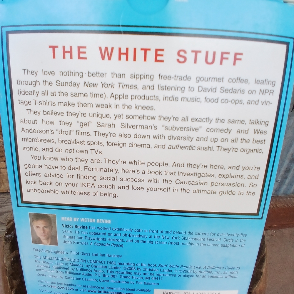 Stuff White People Like Audiobook CHRISTIAN LANDER Satire NEW 6 Hrs - Picture 3 of 7